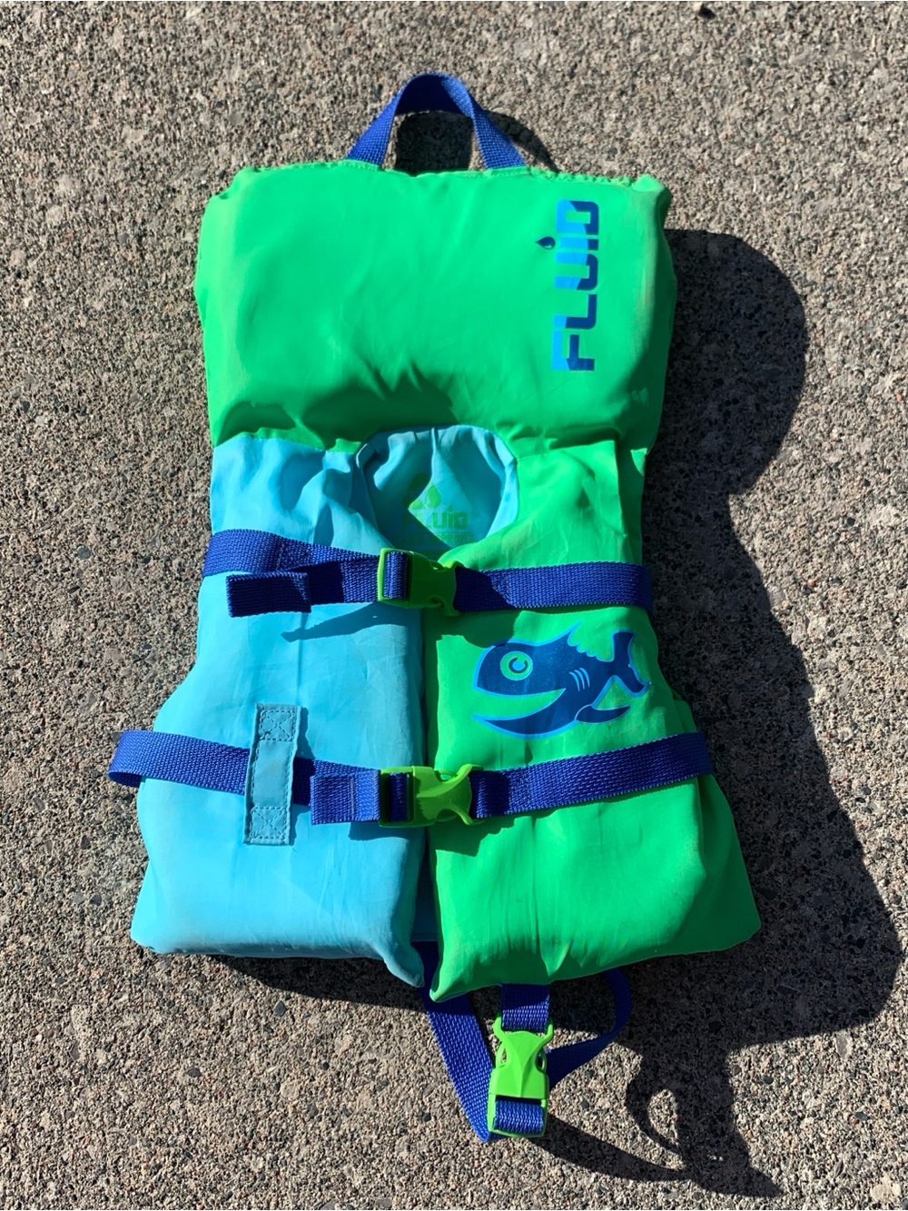 Infant Life Jacket – Fluid Type II PFD – Under 30 lbs – USCG Approved